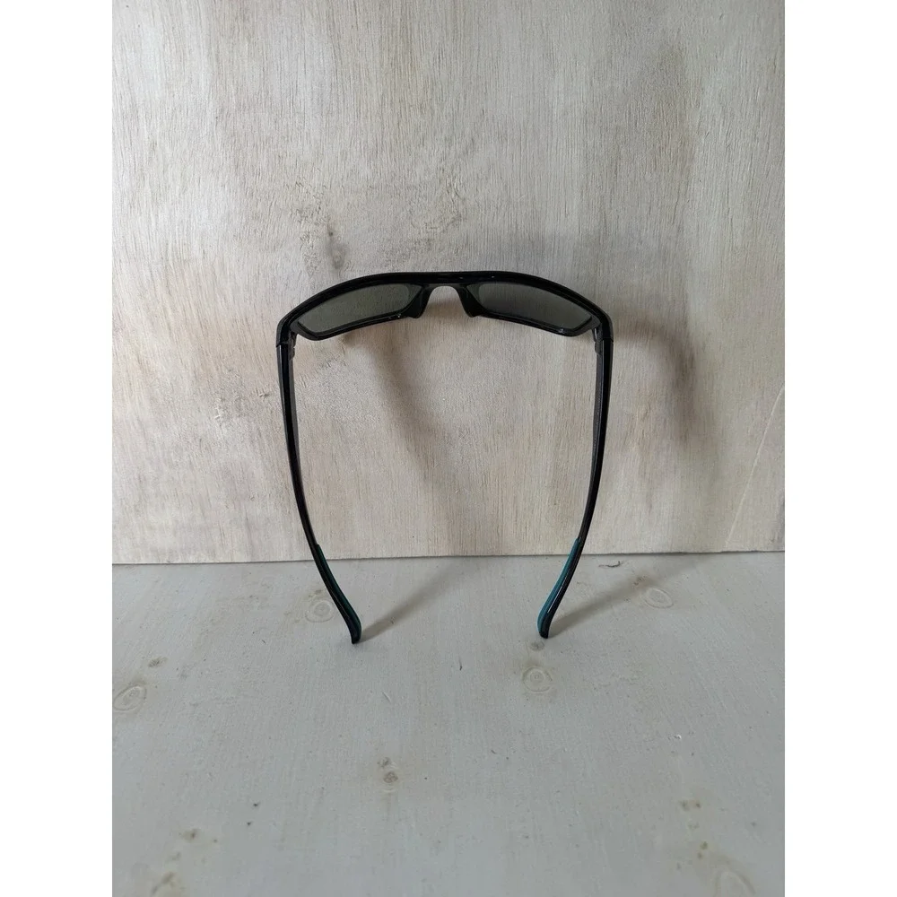 Caliblue Black Polarized Sunglasses Blue Mirror Lenses‎